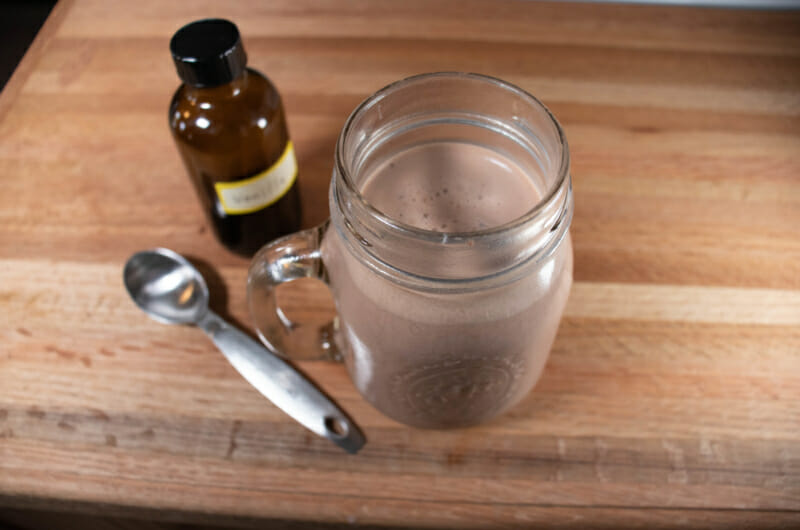 Homemade Chocolate Milk (No Syrup)