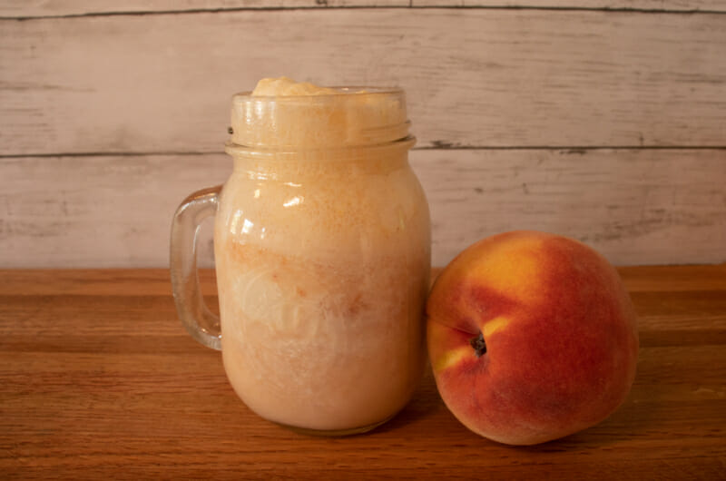 Peaches n' Cream Ginger Float